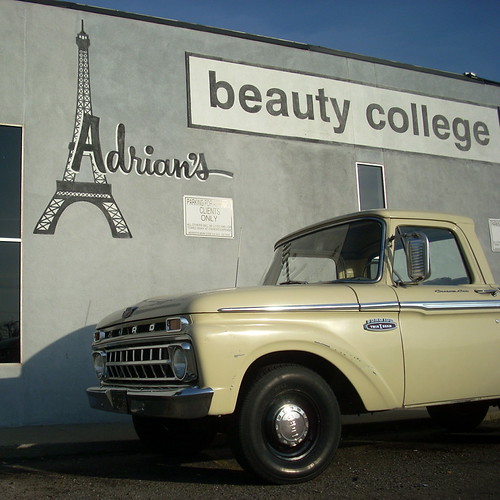 Adrian's Beauty College Modesto, CA. My 65 Ford truck in f… Flickr