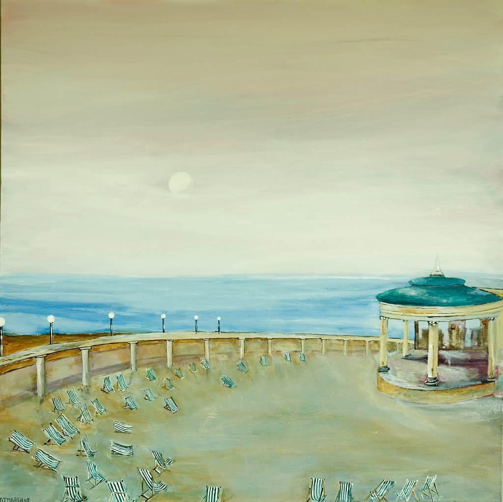 Eastbourne Bandstand 24 This painting was inspired by the … Flickr