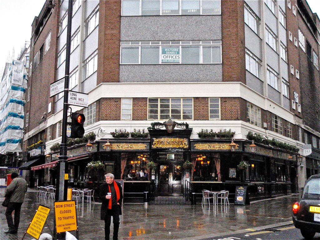 The Sussex Leicester Square, London WC2. Corner of Long … Flickr