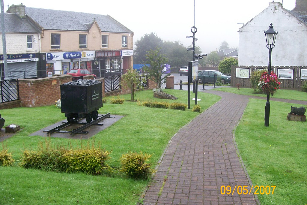 Muirkirk Miner's memorial park Erik Huhtala Flickr