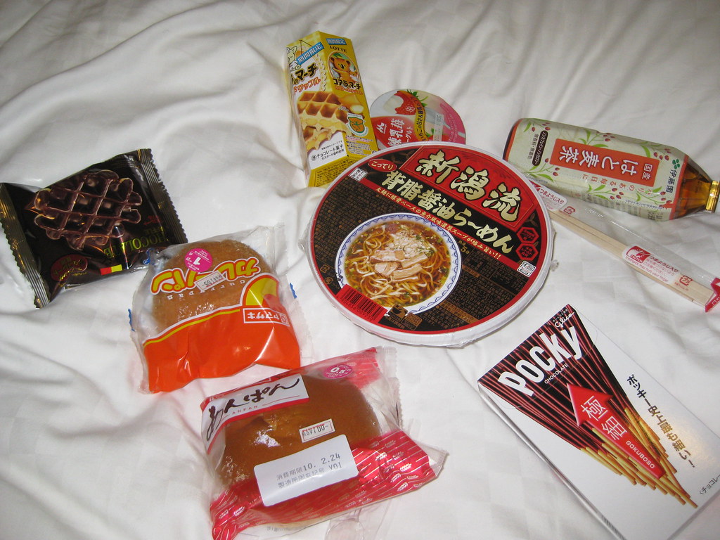 Japanese Junk Food! The first order of business, after che… Flickr