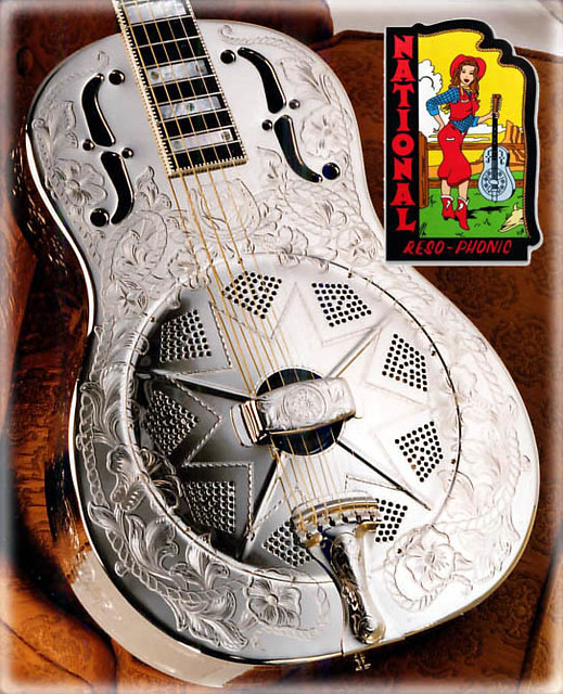 Custom Engraved National Guitar National Guitar "Ridin Hig… Flickr