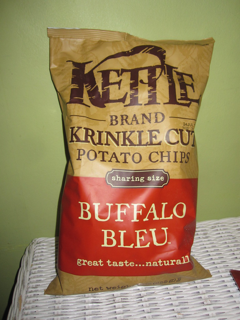 Kettle Buffalo Bleu I really like the Kettle brand crisps!… Like