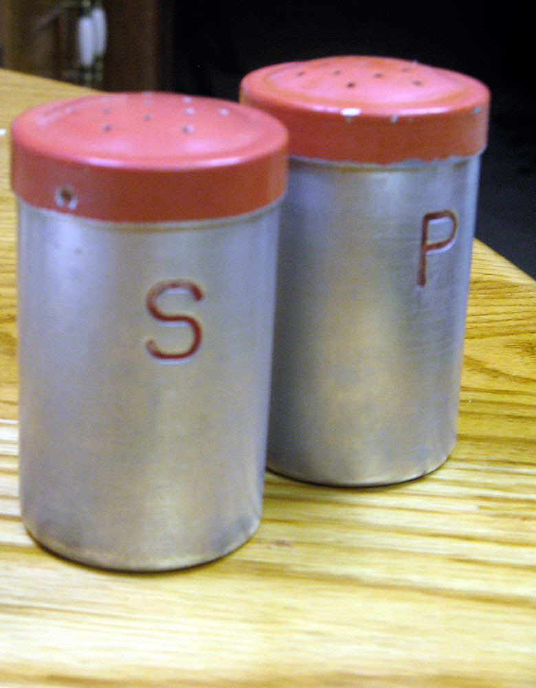Vintage Aluminium Salt & Pepper Shakers A set of Vintage A… Flickr