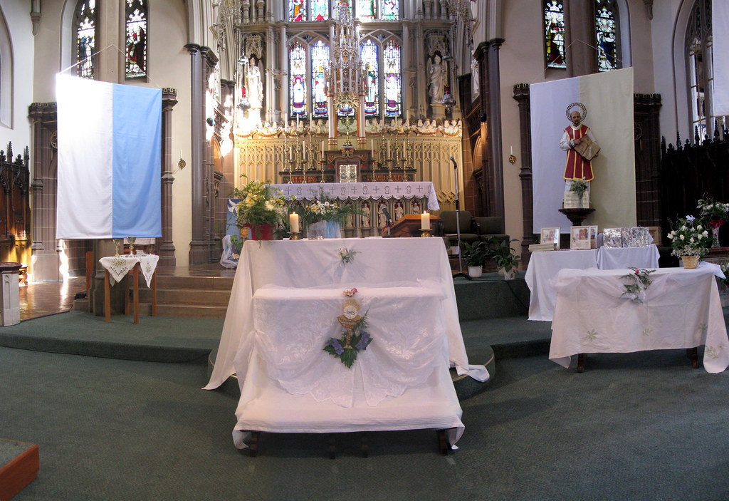 Altar Decoration For First Holy Communion