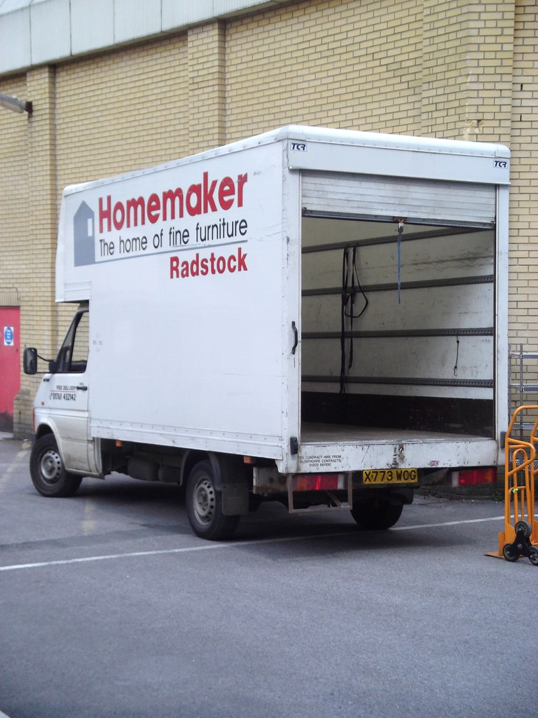 Radstock Homemaker delivery van at Radstock SS (Jun10) Flickr