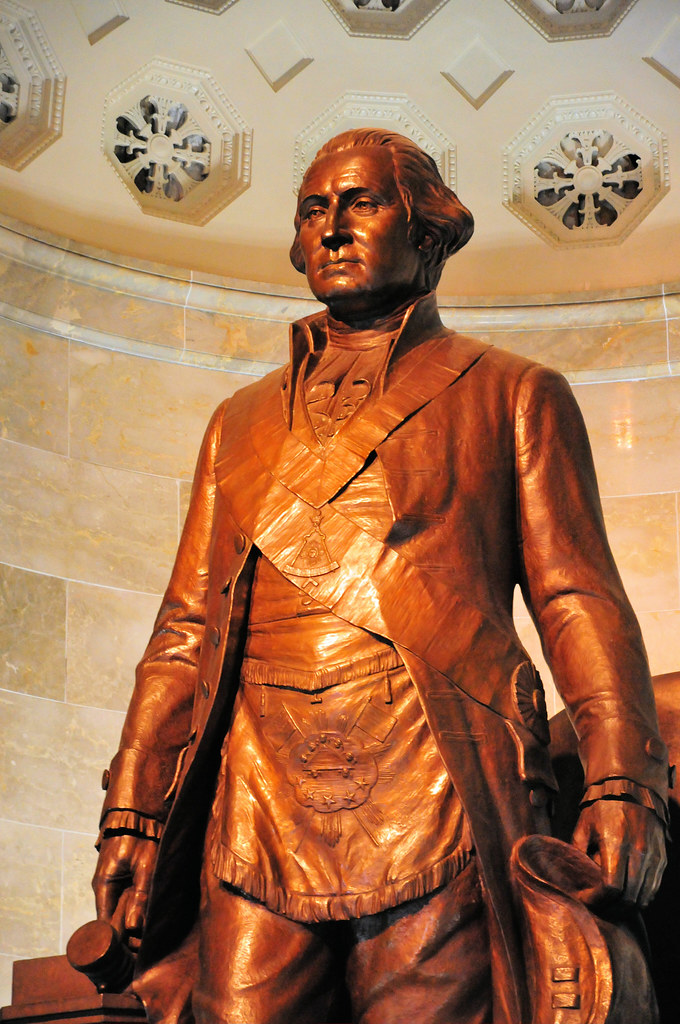 Washington Statue at Masonic Memorial Washin… Flickr