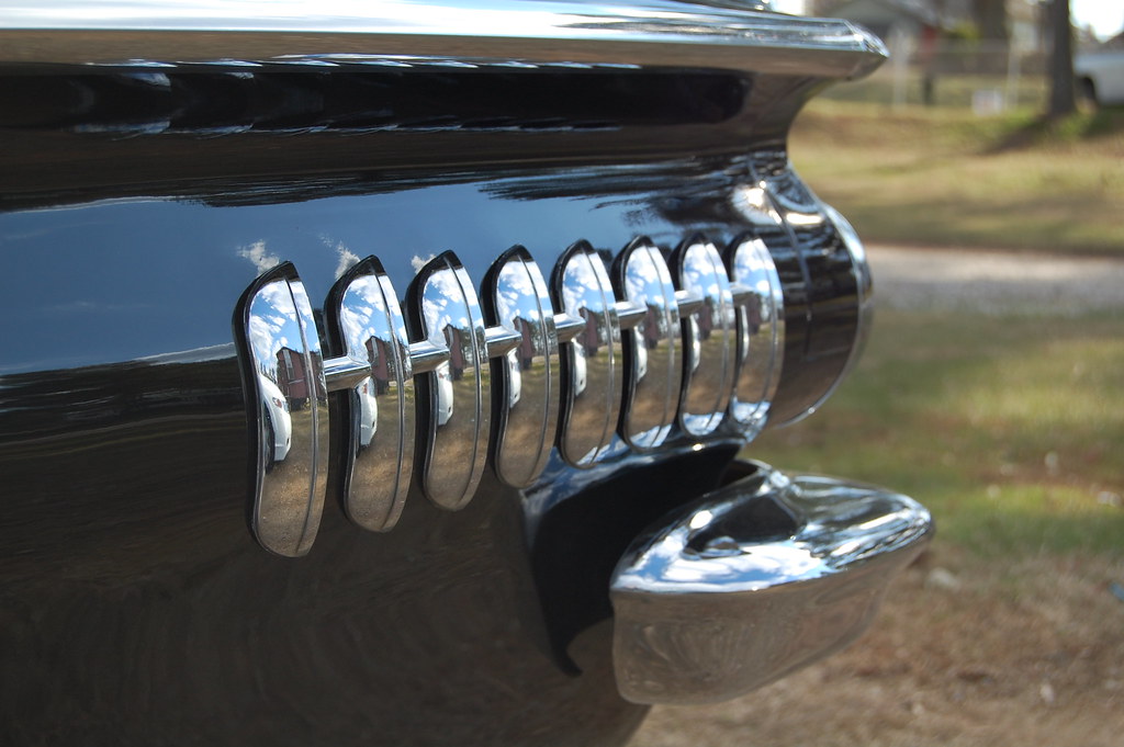 Chrome Gills A detail of a beautifully restored patrol car… Flickr