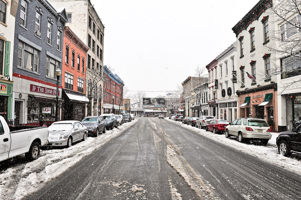 Blizzard Day in Red Bank, New Jersey The streets were pret… Flickr