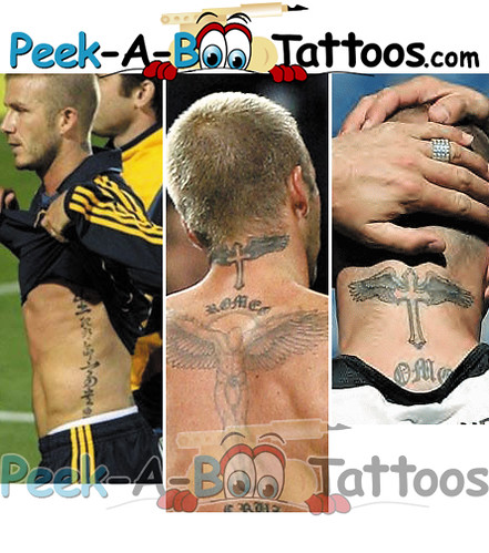 David Beckham Tattoos | Soccer Player David Beckham With Mad… | Flickr 499_x_441_jpg