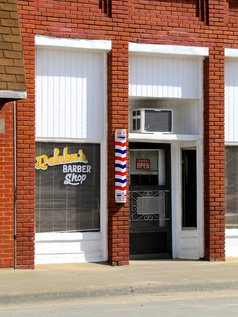 Barber shop McLouth, Kansas Dalaba's Barber Shop, a true… Flickr