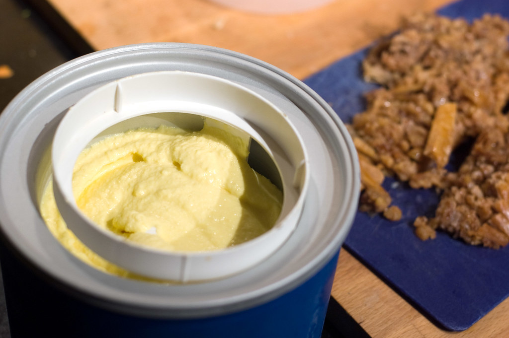 baklava saffron honey ice cream Michael Malecki Flickr