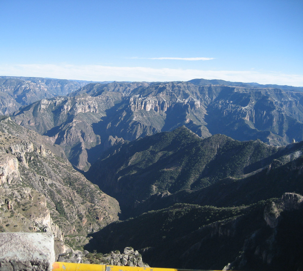 Beautiful view of the Copper Canyon from Creel, Mexico Flickr