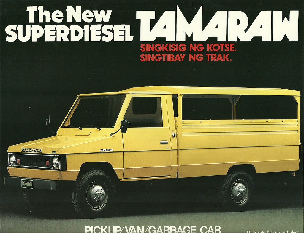 Toyota Tamaraw Philippine truck, with many suggested uses.… Flickr