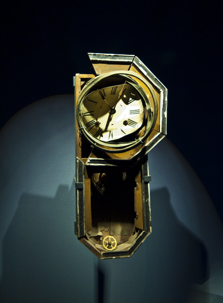 Nagasaki Atomic Bomb Museum Clock stopped in time The bomb… Flickr