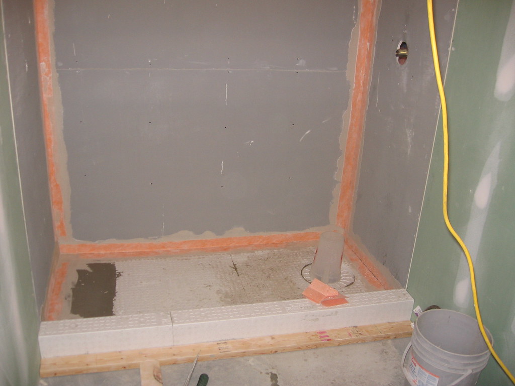 Schluter Kerdi band installation doubledus Flickr