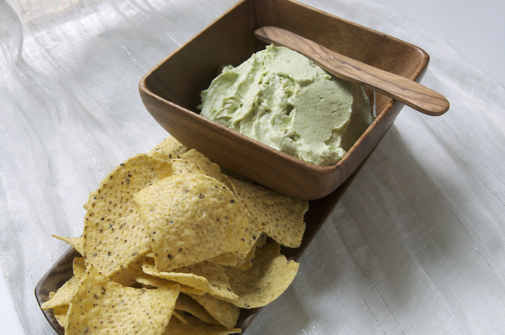 Avocado Cream Cheese Dip Get the recipe at Honey Never Spo… Flickr