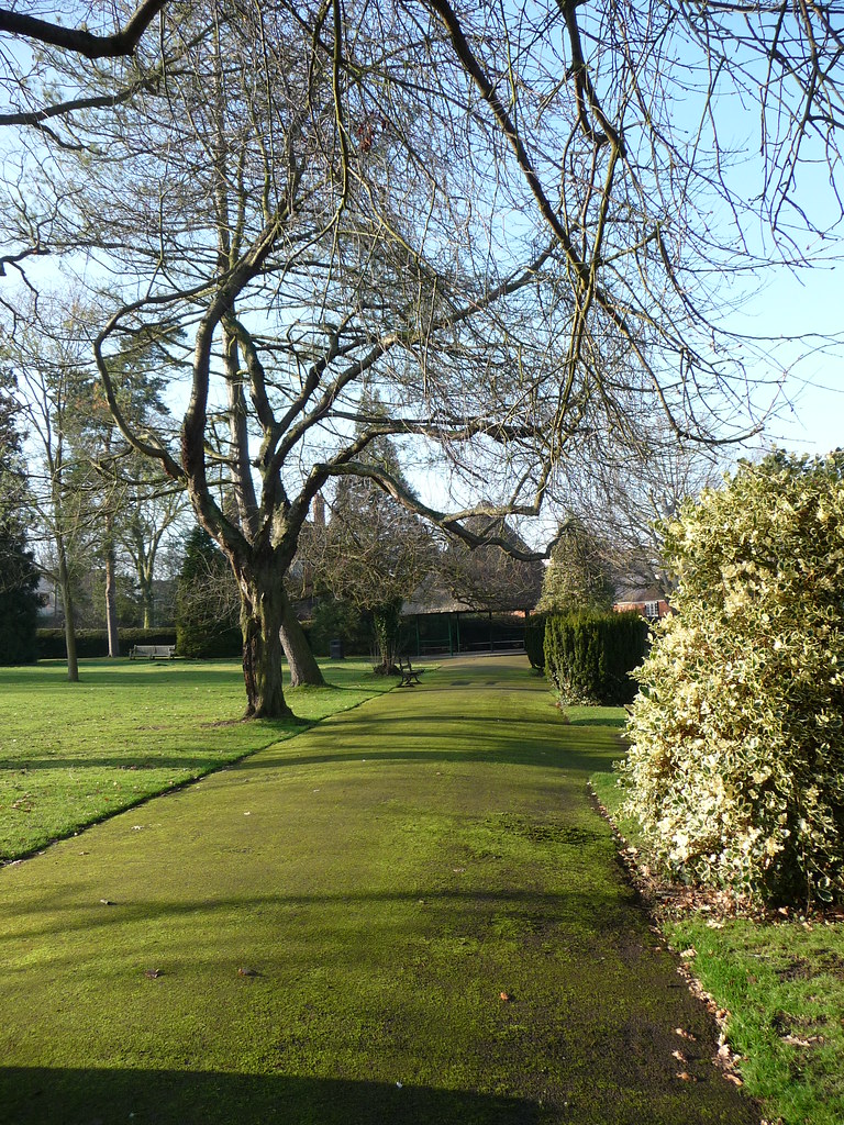 Green garden 017 Green path leading to the thatched bandst… Flickr