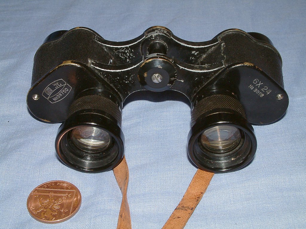Japanese 6x24 binocular 3058 Small bodied binocular with w… Flickr