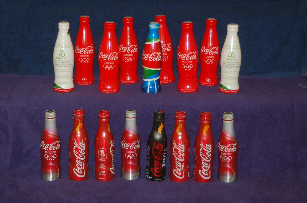 Olympic Coke Bottle Collection. Some of my CocaCola bottl… Flickr