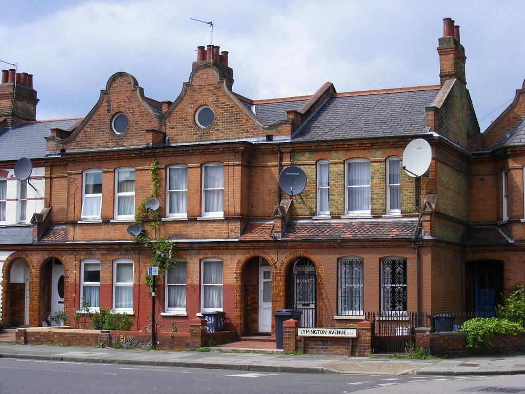 Noel Park Estate N22. Dutch gable houses. Sludge G Flickr