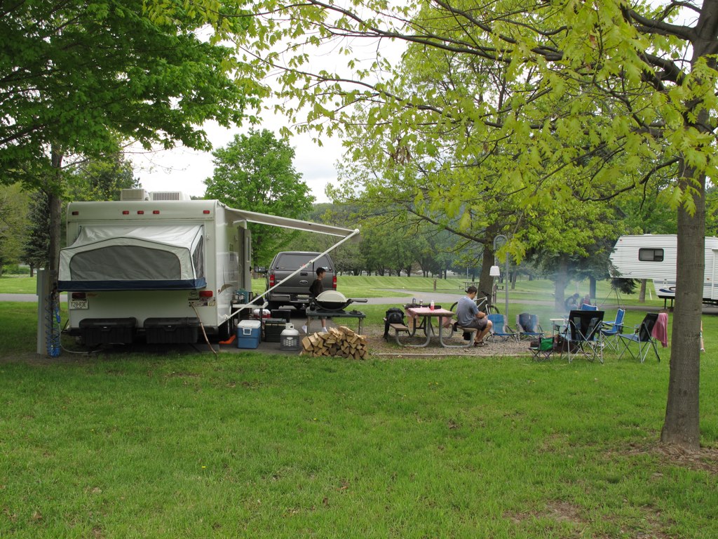 Ives Run Campground at TiogaHammond Lakes Site 52 Gene Martel's