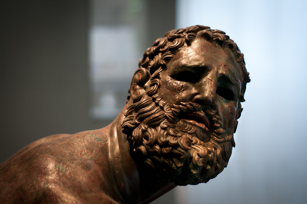 The Boxer A Greek sculpture in bronze of a boxer in the Na… Flickr