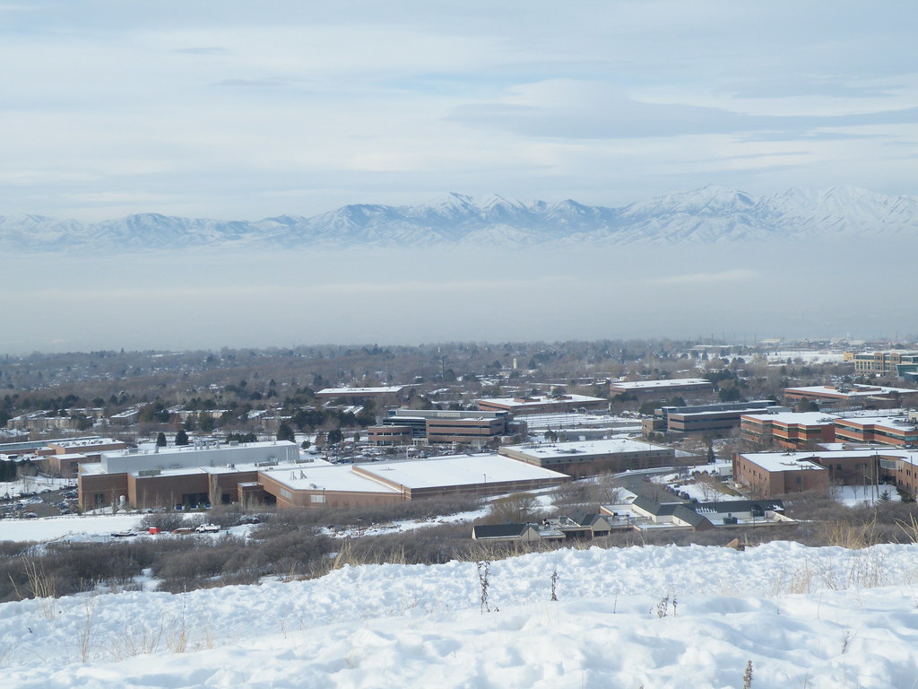 Where is the valley? Inversion, Salt Lake City, UT Flickr
