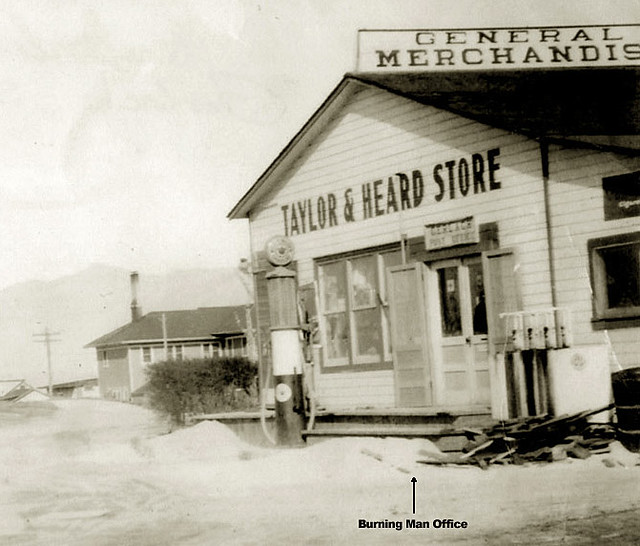 Gerlach, 1930s Taylor & Heard store and Gerlach Post Offic… Flickr