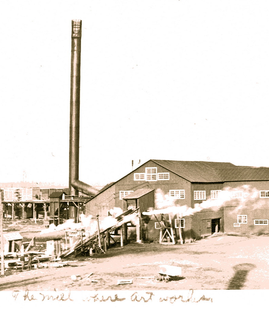 Pellston MI Lumber Mill and Woodworking Mill Buildings Pow… Flickr