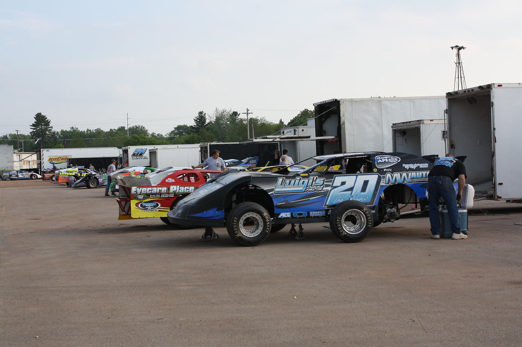 Shawano Speedway 5.22.10 The pits behind grandstand Flickr