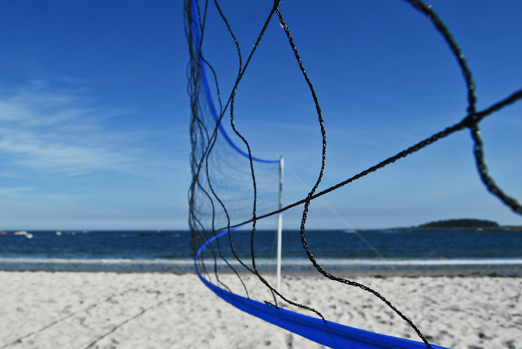 Crescent Beach Volleyball, Maine marc.cappelletti Flickr