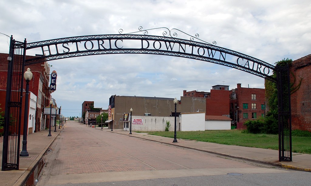 Cairo is History The gateway to downtown Cairo, Illinois i… Flickr
