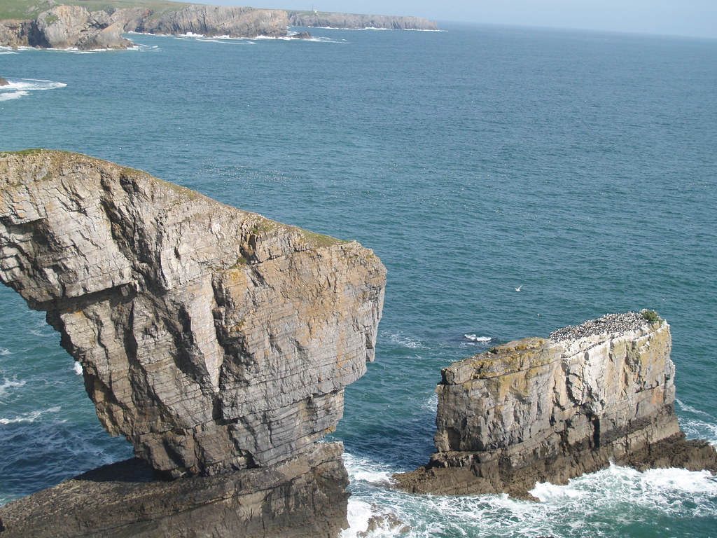 Sea stack or large stump SOUTH WEST AERIAL SURVEYS Flickr