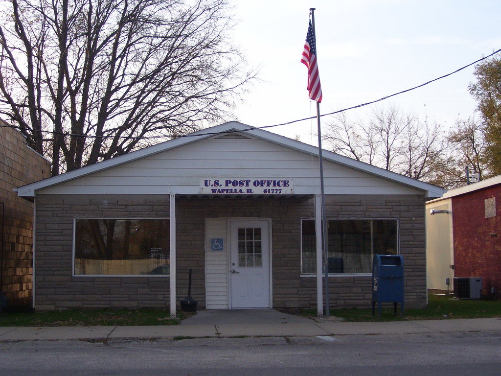 Wapella IL US Post Office Karas Hall Flickr