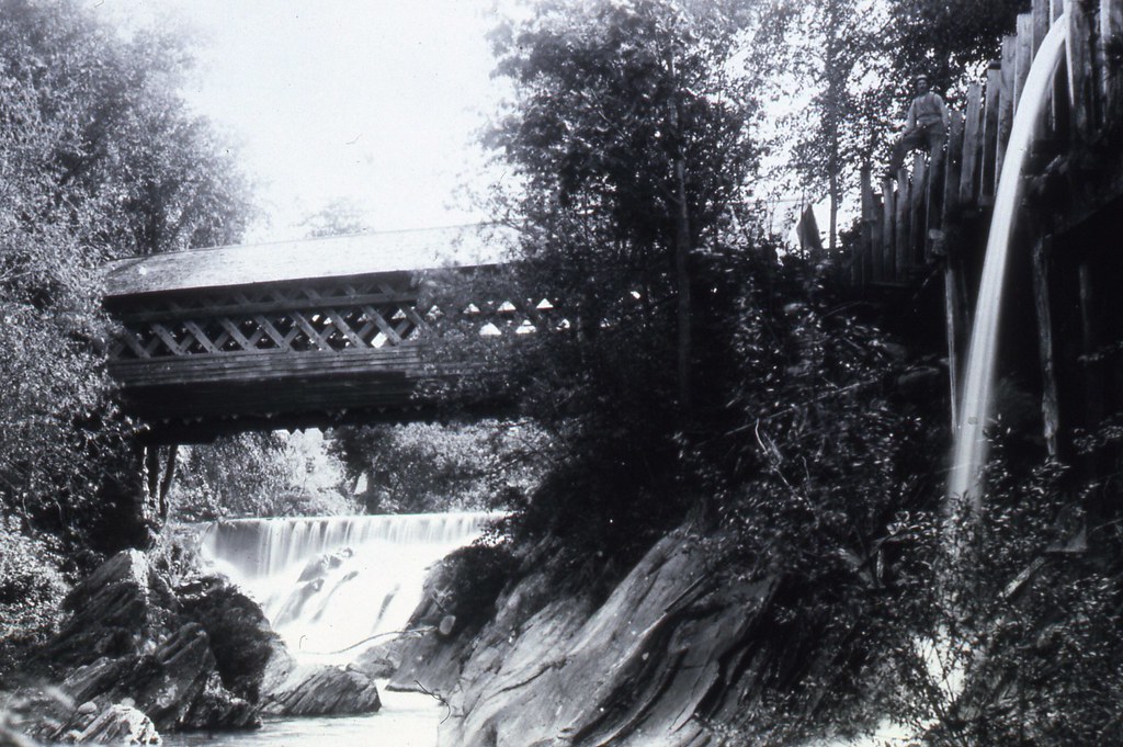 733 Covered bridge Petersburgh Public Library Flickr