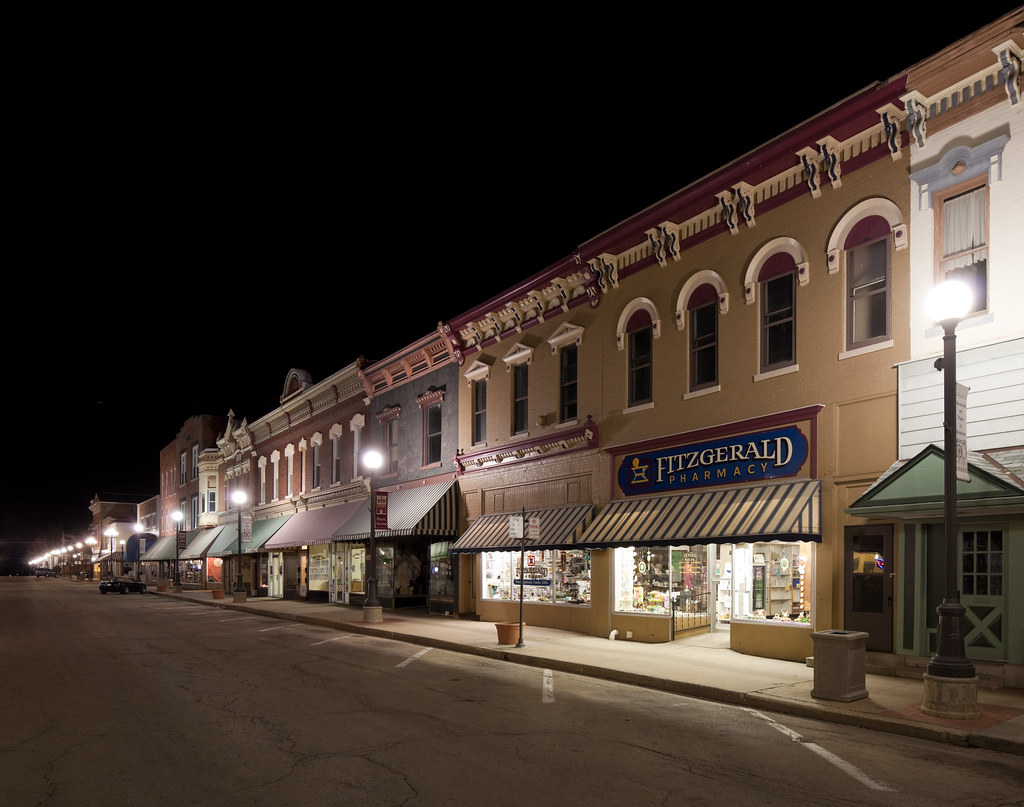 Morrison, Illinois Business District David Schalliol Flickr