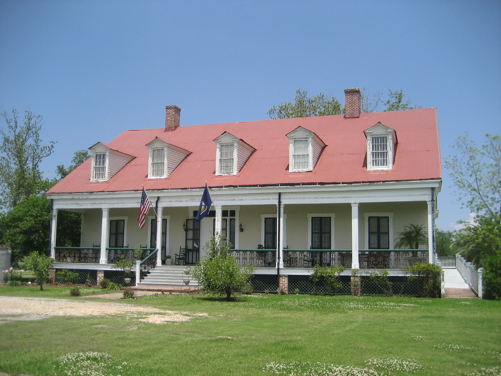 PlaqueminesWoodlandHouseInlandSide Woodland Plantation Hou… Flickr