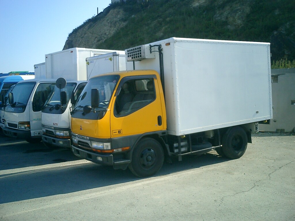 Mitsubishi Canter Freezer Jp Truck Flickr