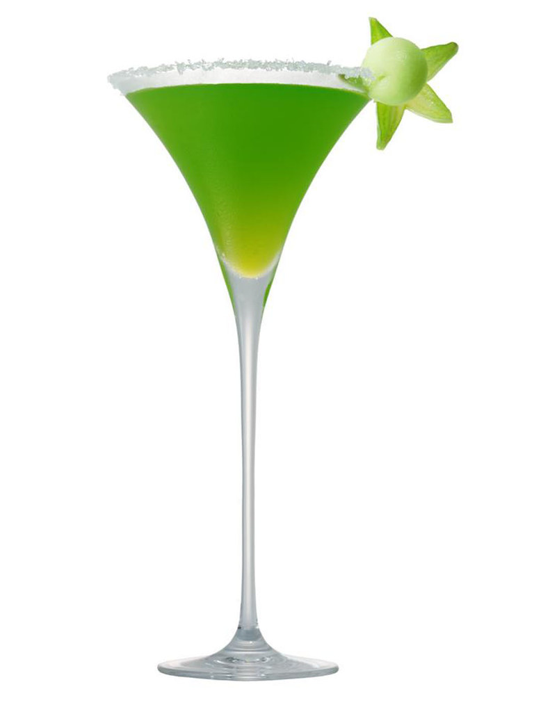 Midori Melon Ball Orange Juice (to fill) 1/2 oz SKYY Vodka… Flickr