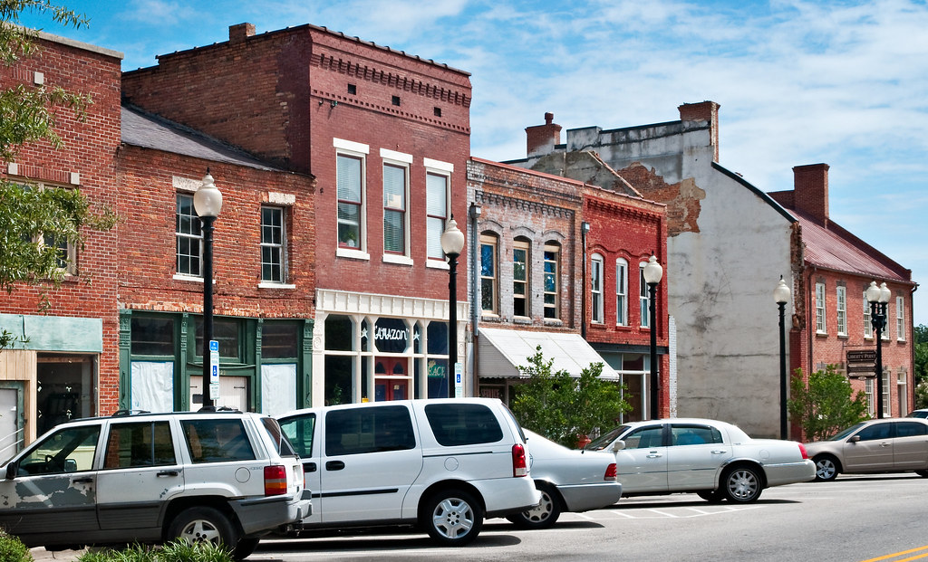 southeast end of Liberty Row, Person Street, Fayetteville,… Flickr