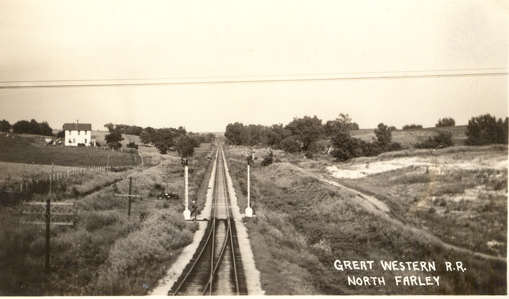 Farley, Iowa, Chicago Great Western Railroad Farley is loc… Flickr