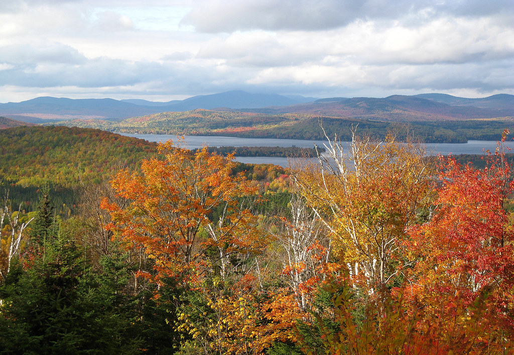 Rangeley Maine Scenic Overlook This picture was taken at t… Flickr