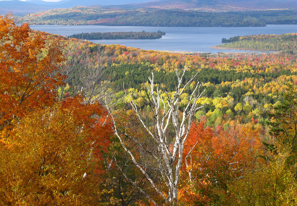 Rangeley Maine Scenic Overlook This picture was taken at t… Flickr