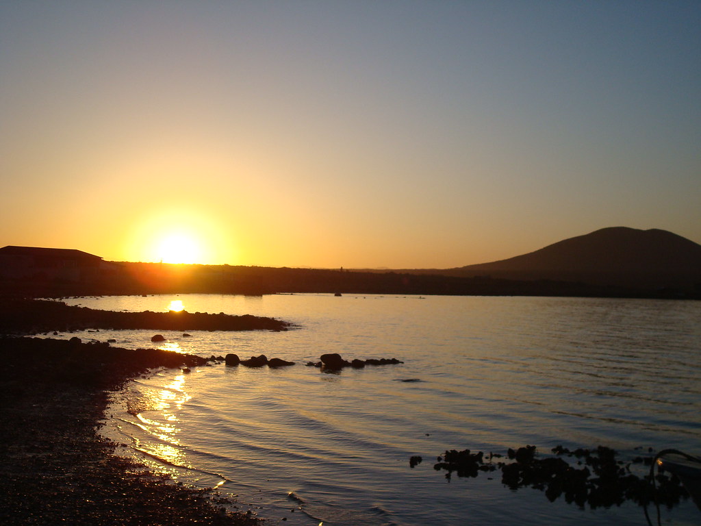 SAN QUINTIN BAJA CALIFORNIA Atardecer en la bahia de san q… Flickr