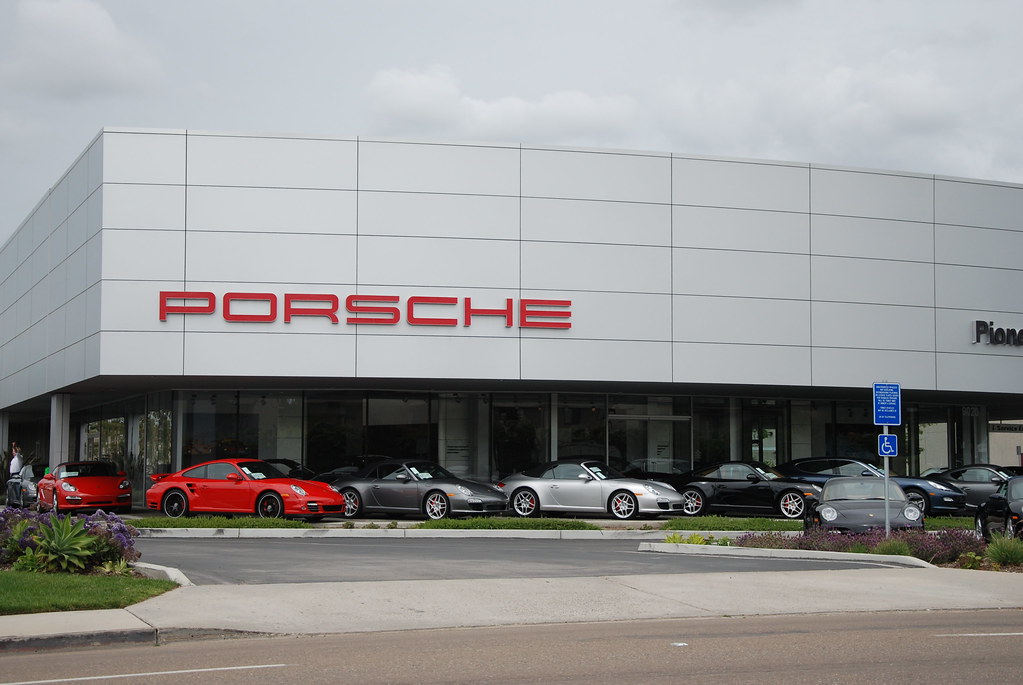 Pioneer Centres PORSCHE Dealership Miramar, CA Navymailman Flickr
