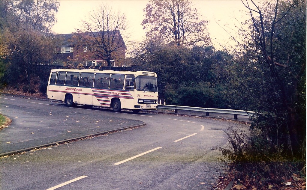 Selmans Hill, Bloxwich Midland Express X1, LOA834X 1986 Flickr