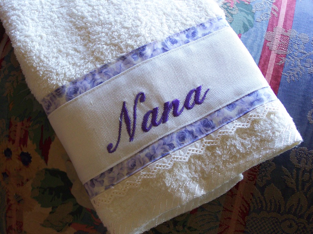 Decorative hand towel as a gift. New decorative hand towel… Flickr