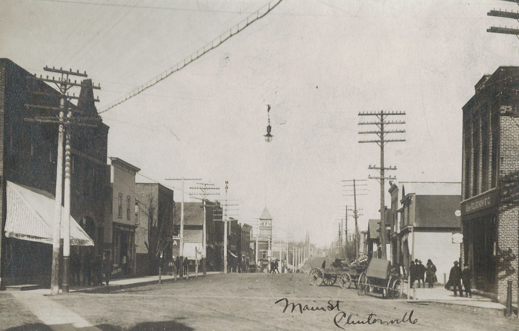 Clintonville Wisconsin Main Street 1 (circa 19001915?) Flickr