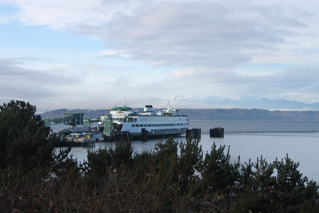 Edmonds Ferry Dock Seen walking along the Sound in Edmonds… jchants